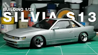 Build 1/24 Tamiya Nissan Silvia S13 - Old School