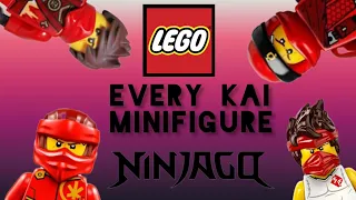 Every Ninjago Kai Minifigure