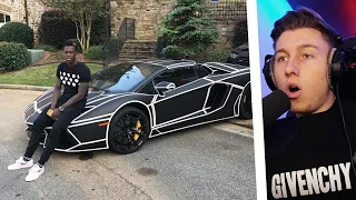 NBA STAR zeigt seine AUTO SAMMLUNG