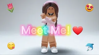 Meet Me Roblox Edit (Old Trend) 🦋 | Roblox 2021 || Fufu Unicorn 🦄