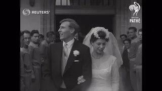 SWITZERLAND: WEDDING OF ROGER BANNISTER (1955)