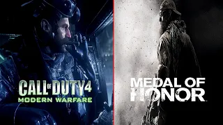 Call of Duty  Vs Medal Of Honor - Side by Side | Comparison |