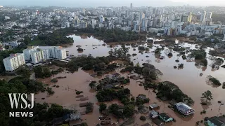 Dozens Killed After Brazil Floods Destroy Homes and Displace Thousands | WSJ News