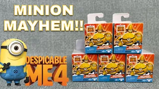 Despicable Me 4 Mini Minions Mystery Figure Opening! A BIG Pull!!