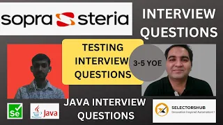 Sopra Steria Test Automation Interview Experience | Real Time Interview Questions and Answers