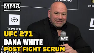 Dana White: Joe Rogan Didn't Have Schedule Conflict, Just Didn't Work UFC 271 | MMA Fighting