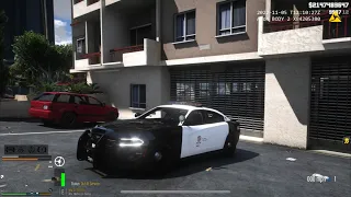 LAPD Patrol [LSPDFR 0.4.9] | 4k | Ultra Setting | Real life mod