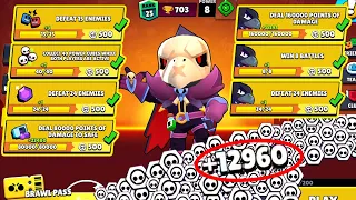 I Got 12960 TOKENS With CROWBONE and STONKS PAM NONSTOP! ✅ Box Opening! Brawl Stars