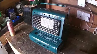 Man Shed. Portable Heater. Camping. Bushcraft .