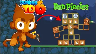 Bloons TD 6 In Bad Piggies!