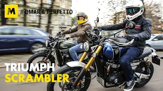 Triumph Scrambler TEST: 900 o 1200, quale prendo? Risponde Omar col Perfetto [English sub]