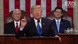 'In God We Trust': President Trump Delivers His First State of the Union Address