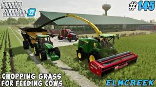 Fertilizing and tilling soil, harvesting forage for cows | Elmcreek Farm | FS 22 | Timelapse #145