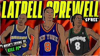 Latrell Sprewell: From CHOKING HIS COACH to Playing in The Finals! A STORY OF REDEMPTION | FPP