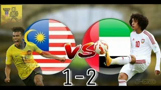 Kelayakan Piala Dunia 2022 & Piala Asia 2023: Malaysia 1-2 U.A.E / J-END