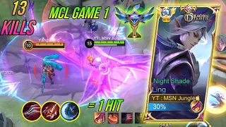 MCL GAME 1 EASILY USING LING! ENEMY BEGGING FOR WIN?! | LING FASTHAND GAMEPLAY - MSN Jungle