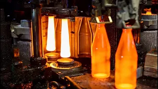Inside a Glass Bottle Factory | The Magic of Glass Bottle Production