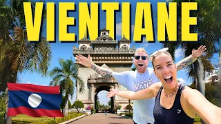 Exploring VIENTIANE 🇱🇦 (INSANE first day in Laos)