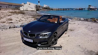 BMW M240i convertible South African Road Trip