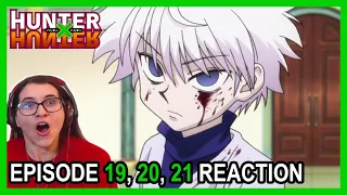 KILLUA AND ILLUMI!! Hunter x Hunter Episode 19, 20, 21 Reaction