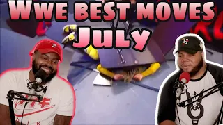 WWE Best moves of 2020 - July (Reaction)