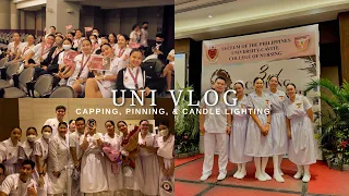 Hosp & CON Orientation, Capping, Pinning & Candle Lighting Ceremony 2nd year | Road to RN s2 | Ep. 1