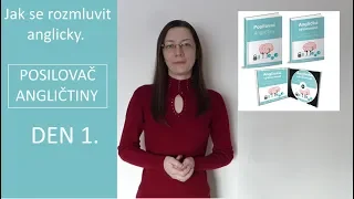 💪Jak se rozmlivit anglicky.  Posilovač Angličtiny.  Den 1.