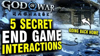 5 Secret Character Interactions After You Beat God of War Ragnarok