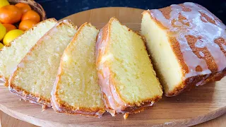 Quick and Delicious Cake - Lemon Cake Recipe! You Will Make This Cake Every Day!