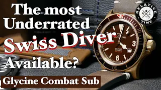 Swiss Made Diver For Under $400? Glycine Bronze Combat Sub Review [ GLO267 ]