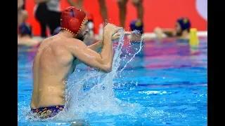 Serbia vs Spain - Euro Waterpolo Men Champ. 2020 - 1/4 Finals