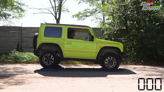 Better than old one? Suzuki Jimny 2019 4x4 test on rollers- CarCaine