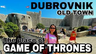 OLD TOWN, DUBROVNIK The Place where Game of Thrones were filmed #visitdubrovnik #croatia #2022