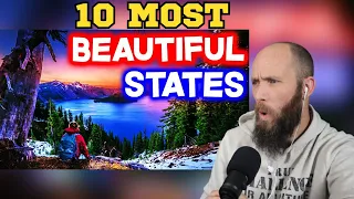 South African Reacts To Top 10 MOST BEAUTIFUL STATES in America