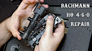 Disassembling & Repairing a Bachmann Spectrum HO 4-6-0