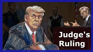 Donald Trump New York Trial Mistrial Hearing and Ruling