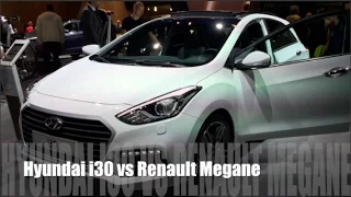 Hyundai i30 2016 vs Renault Megane 2016