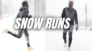 winter running tips | best snow running shoes