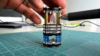 Sanjuro Systems' Crystal Chamber for a Lightsaber made from MHS parts