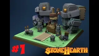 Stonehearth #1 Новое выживание