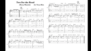 Two For The Road- Backing Track(Manicini) with Guitar Tabs and Lyrics