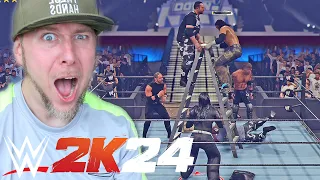 WWE 2K24 we show you how the TLC MATCH was MPV DLC