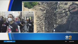 Protest Held In Foley Square Over Death Of George Floyd