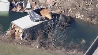 UPS driver dies following crash on southbound I-45