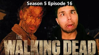 The Walking Dead S05E16 | CONQUER | Reaction and Review | First Time Watching