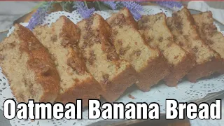 Healthy Banana Bread , no flour , no sugar. delicious and very easy recipe