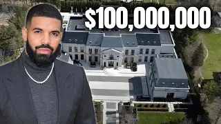Inside drakes 100 Million dollar mansion