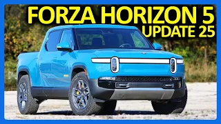Forza Horizon 5 : 8 New Cars, EventLab 2.0 & New Customization!! (FH5 Update 25)