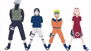 [ MMD NARUTO ] Hands Clap - Old And New Team 7 🍥