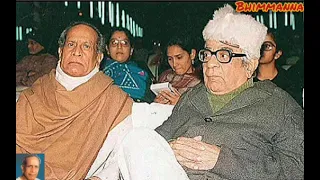 Pu. La. Deshpande Speaks on Bhimsen Joshi. And Bhimsen Joshi speaks about Pu. La. 1995